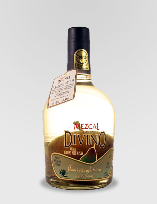 Мескаль “Дивино” Ховен с грушей” 100% агавы, 0,75л.